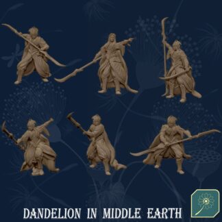 Dark Forest Elves Warriors with glaives (6 modeli)